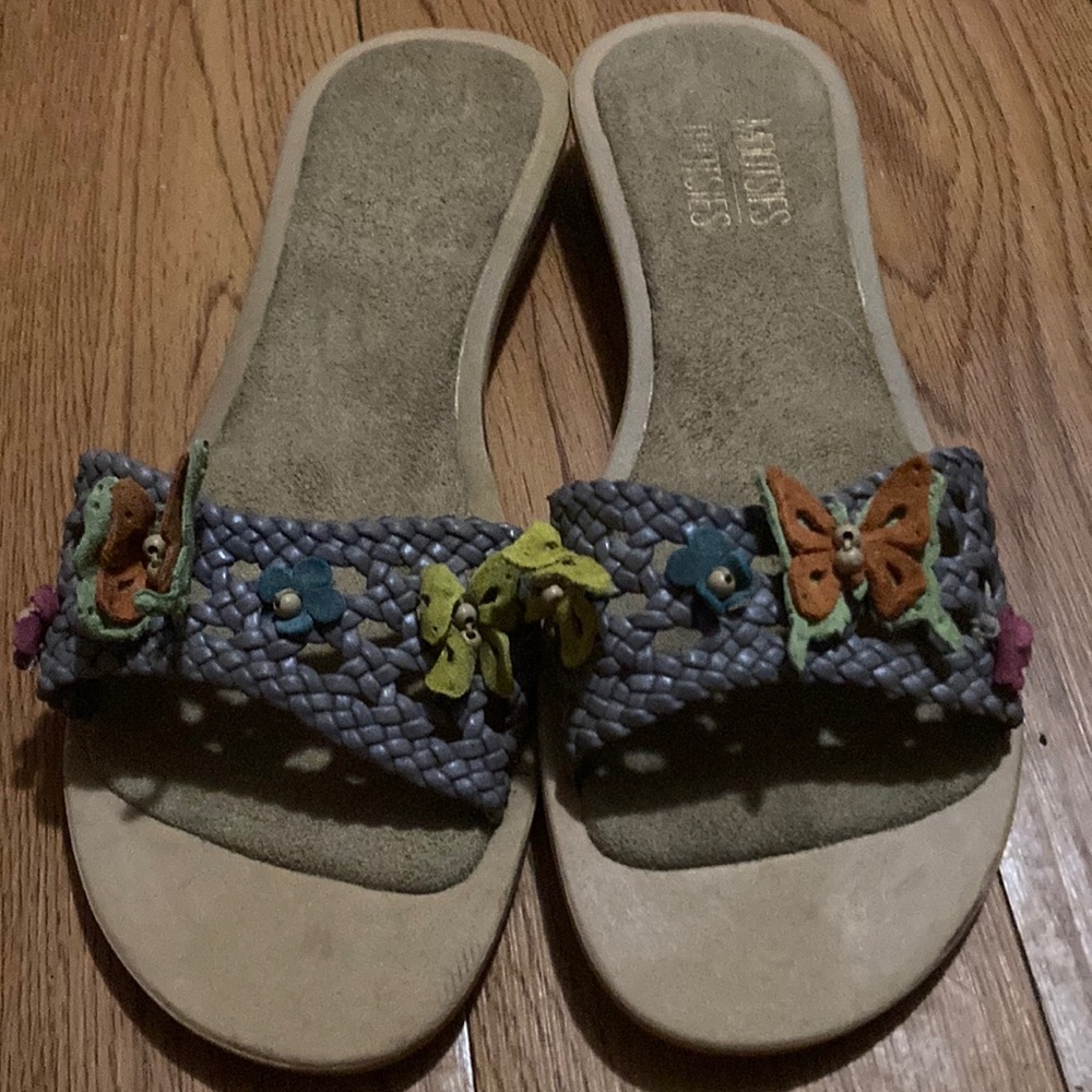 Mootsies Butterfly Sandals size 8 women’s